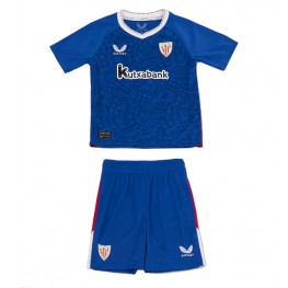 Athletic Bilbao Uit tenue Kids 2024-25 Korte Mouw (+ Korte broeken)